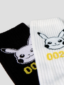 NAME IT 3-Pak Pokemon Tennissokker Jackson Bright White Black